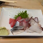 つく志 - 刺身盛合せ5点盛