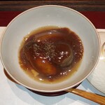 割烹 清風 - 牡蠣の土手煮