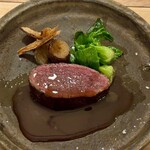 セミーナ - 蝦夷鹿肉のステーキ