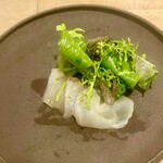 セミーナ - 日高産ヒラメのカルパッチョ