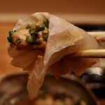 鮨 たかはし - 平目 鮟肝