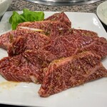 三味園 - 上ハラミ@¥2500x2
