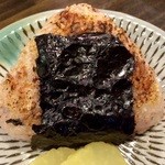 焼鳥　とり和 - 【‎2014‎年‎12‎月‎30‎日撮影】焼きおにぎり