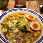 彩華ラーメン  - 彩華ラーメン！麺固め！