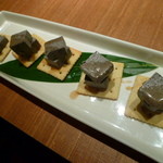 Bugiugi - 【黒胡麻のチーズ豆腐】