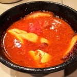 つけ麺 五ノ神製作所 - 2015年1月6日の海老トマトつけ麵の汁