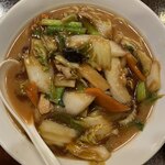 李さんのおいしい中華屋 - 五目ラーメン