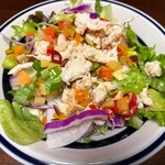 グリーン・グルメ - 料理写真: 1/2日分野菜みつせ鶏のサラダ