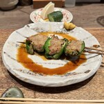 鳥茂 - ピーマン肉詰め