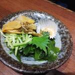 蔵元居酒屋 清龍 - 煮穴子胡瓜430円