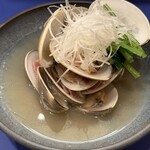 Femme de bateau Aoki - 【煮物】ハマグリの酒蒸し。