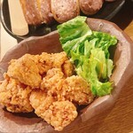 七輪焼鳥 一鳥 松原店 - 若鶏唐揚げ