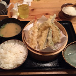 米福 四条烏丸 - 天ぷら定食