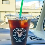珈琲問屋 - ドリンク写真:アイスコーヒーラージ(250円)