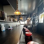 RAMEN HITONI YASASHIKU - 【店内】