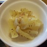 おふくろ亭 - ホル鍋定食 ニンニクがっつり 500円