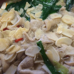 おふくろ亭 - ホル鍋定食 ニンニクがっつり 500円