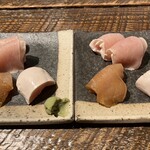 若鳥焼き もばら - 鶏刺し