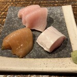 若鳥焼き もばら - 鶏刺し