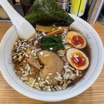 中華そば田中 - 中華そば（並）味玉トッピング