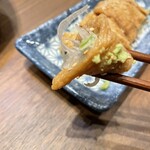 そば酒場 まる庵 - ネギとわさびたっぷりが美味しい