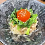 そば酒場 まる庵 木場店 - ニラ豚