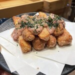 そば酒場 まる庵 - 山芋フライドポテト！酒盗との相性が抜群