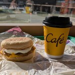 マクドナルド - ドリンク写真:ソーセージエッグマフィンコンビ ￥440