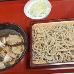 長寿庵 - 肉南せいろ