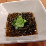 丸和 - もずく酢は酸味がもう一つ