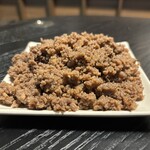 鳥勝牛肉店 - 料理写真:「米沢牛入り牛そぼろ」163g（521円）