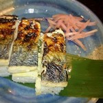 焼き鯖寿司（３貫520円）