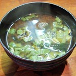 ランチの味噌汁