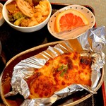 じゃがや - 白身魚ミンチシイタケ詰めの和風マヨネーズ焼き