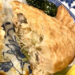 クリコロ - ズワイ蟹　空豆（たい焼き風）の中身