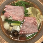 先斗町しゃぶしゃぶすき焼き きらく - 