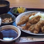 カツ吉 - カキフライ定食