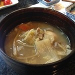 和食と地酒の店 うり坊 - H.27.1.8.夜 豚汁