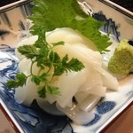 和食と地酒の店 うり坊 - H.27.1.8.夜 モンゴウイカ造り