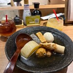 京出汁おでんと旬菜天ぷら 鳥居くぐり 大宮店 - 