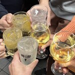 なんか喰ぃ亭 - 乾杯②