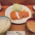 とんかつひなた - 上ロースかつ定食