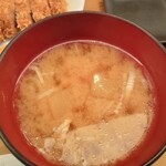 とんかつひなた - 旨味広がる豚汁