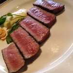 洋食 つばき - シャトーブリアン、柔らかで旨みが凄い