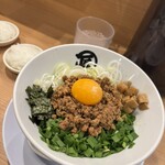 麺や マルショウ - 台湾塩まぜそば　辛さ控えめ