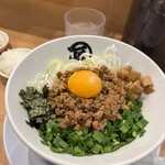 麺や マルショウ - 台湾塩まぜそば　辛さ控えめ