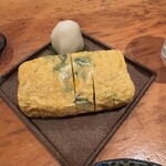 手打ちそば 舞鶴 - だし巻き卵