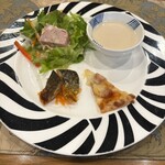 洋食屋 綺・Luck - ランチコース(前菜)