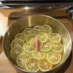 焼肉 PANCHAN - すだち冷麺。The 贅沢冷麺。サラッと爽やかに食べれて完璧な締め。