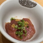 志げる - メジマグロのからし醤油和え